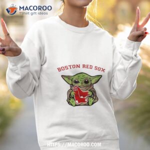 baby yoda hug logo boston red sox sport 2023 shirt sweatshirt 2