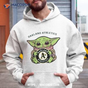 Baby Yoda Hug Logo Oakland Athletics Sport 2023 Shirt