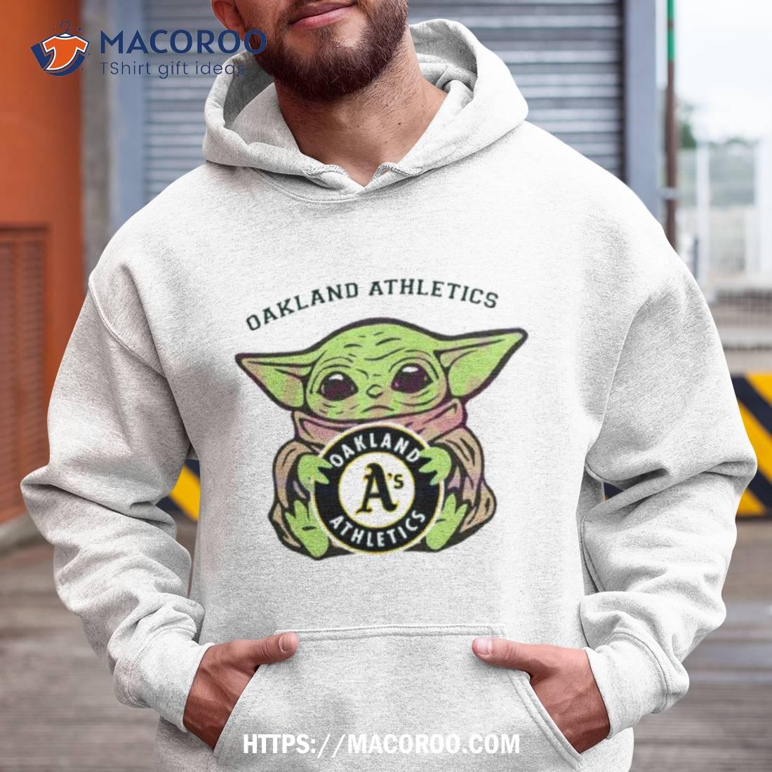 Oakland Athletics Baby Yoda shirt, hoodie, sweater and v-neck t-shirt