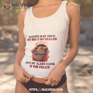 Baby Yoda Sleeping Is My Drug My Bed Is My Dealer Shirt 1 baby yoda sleeping is my drug my bed is my dealer shirt tank top 1