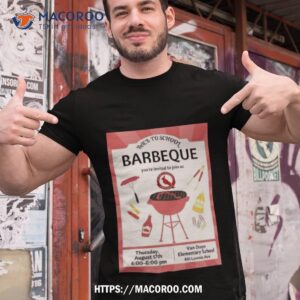 Back To School Bbq, Van Duyn Elementary Syracuse Shirt
