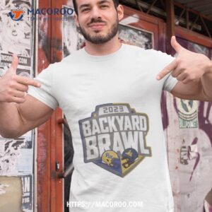 Backyard Brawl White Core Cotton Legend Shirt