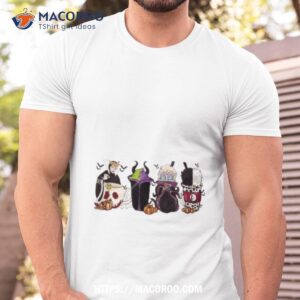 Bad Witches Bad Girl Witch Coffee Halloween 2023 Shirt