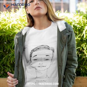 Badly Drawn Celebrities Joseph Gordon Levitshirt