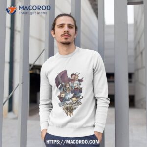 Baldur’s Gate 3 Chibi Characters Shirt 2 baldur s gate 3 chibi characters shirt sweatshirt 1