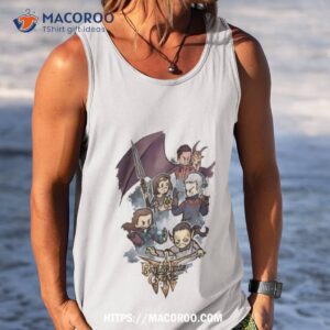 Baldur’s Gate 3 Chibi Characters Shirt 3 baldur s gate 3 chibi characters shirt tank top