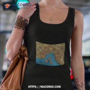 baldur s gate map shirt tank top 4
