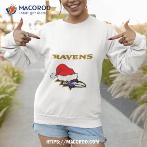 baltimore ravens nfl christmas logo 2023 shirt sweatshirt