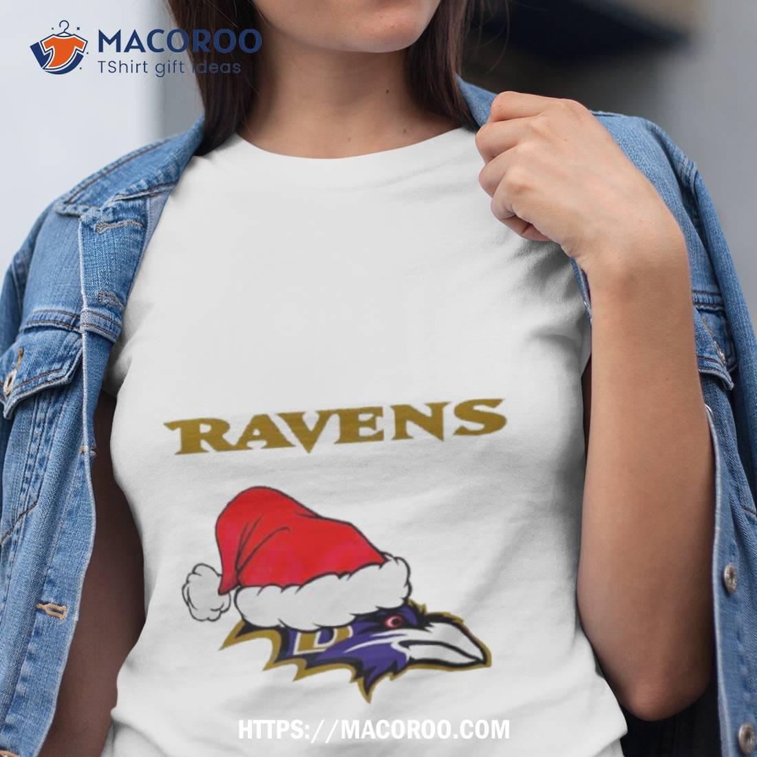 Baltimore Ravens Nfl Christmas Logo 2023 Shirt