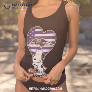 baltimore ravens snoopy love football sports 2023 shirt tank top 1