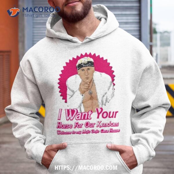 Barbie I Want Your Horse For Our Kendom Shirt Ken Shirt Barbie Movie Merch Shirt