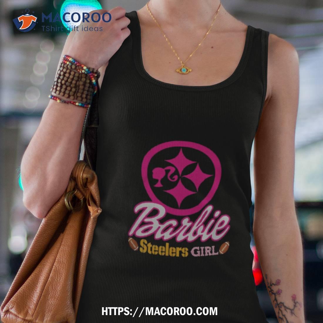 Barbie X Sports Pittsburgh Steelers Girl 2023 Shirt