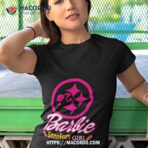 barbie x sports pittsburgh steelers girl 2023 shirt tshirt 1