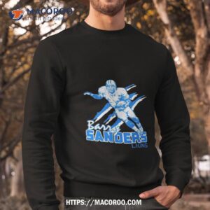 barry sanders detroit lions shirt sweatshirt