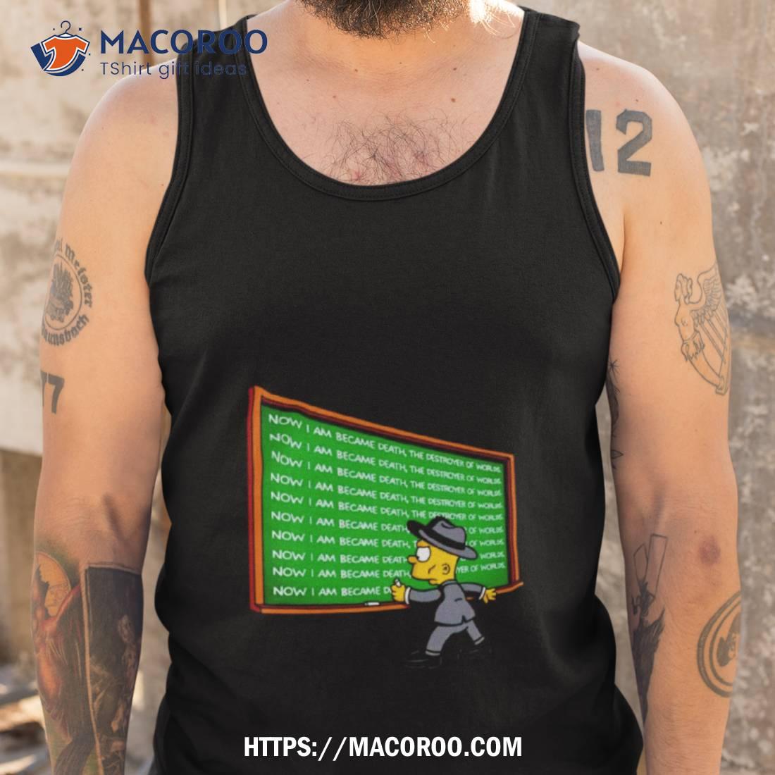 Bart Simpson Bartheneimer Oppenheimer Shirt Bart Simpson Bartheneimer Oppenheimer Shirt