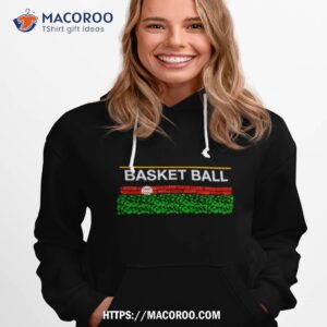 basket ball shirt hoodie 1