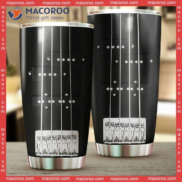 Bass Guitar Stainless Steel Tumbler