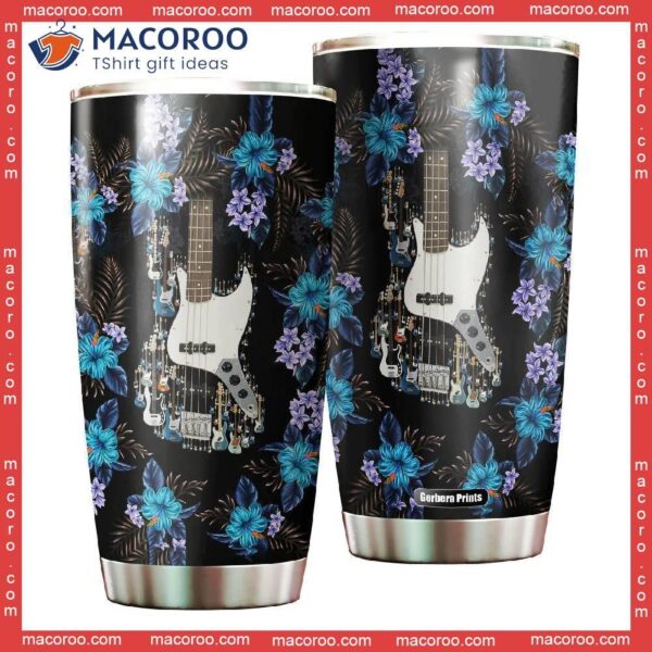 Bass Guitar Stainless Steel Tumbler