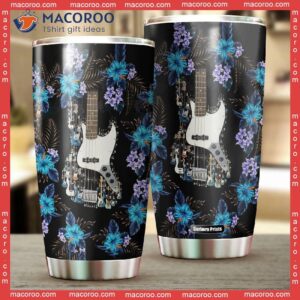 bass guitar stainless steel tumbler 2