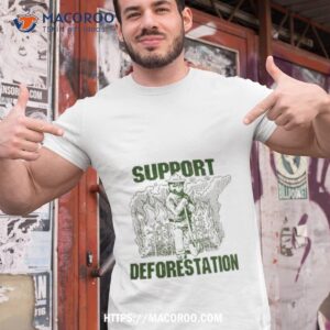 Bear Support Deforestation Shirt