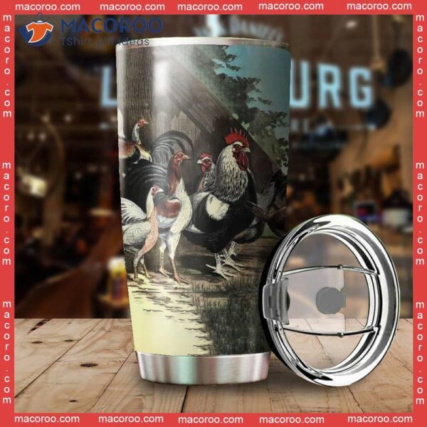 Beautiful Chicken Stainless Steel Tumbler