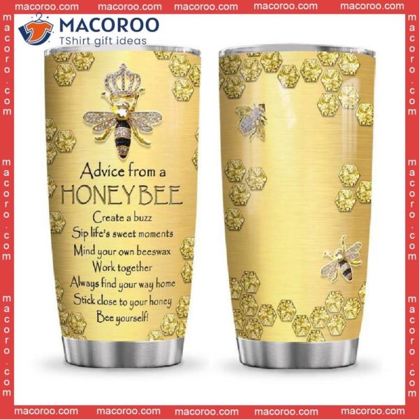 Bee Stainless Steel Tumbler