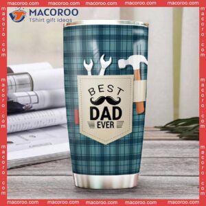 best dad ever stainless steel tumbler 1