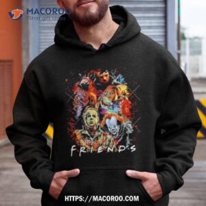 Best Horror Movies Friends Freddy Jason Myers Chucky Pennywise Friends Halloween 2023 Shirt