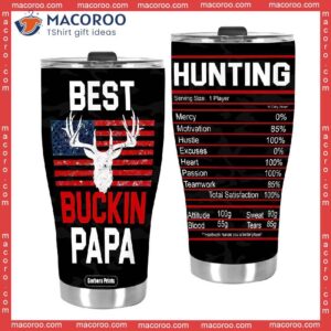 best papa hunting stainless steel tumbler 2