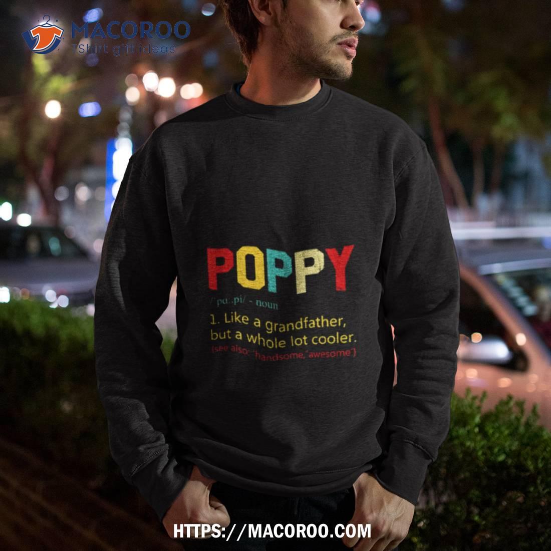 Best Poppy Definition Retro Father’s Day Shirt Best Poppy Definition Retro Father’s Day Shirt