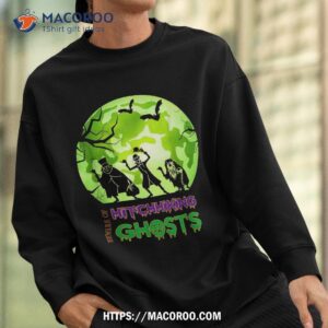 beware of hitchhiking ghosts halloween bat funny shirt halloween party favor ideas sweatshirt