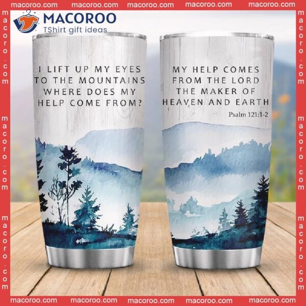 Bible Verse Faith Stainless Steel Tumbler