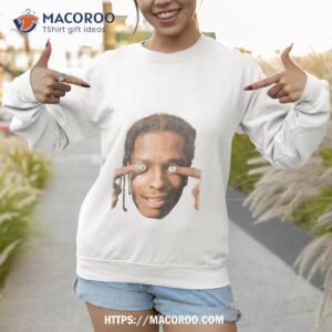 big face asap tee sweatshirt