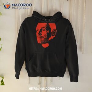 bill burr minimalist red shirt hoodie