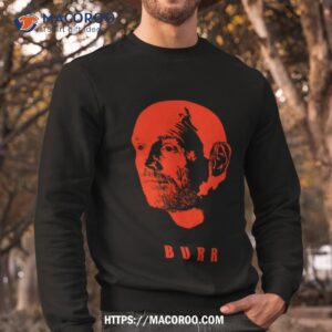 bill burr minimalist red shirt sweatshirt