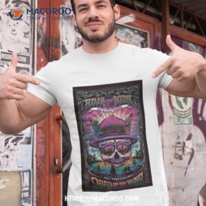 Billy And The Kids Poster Tour 2023 With Daniel Donato Pier 17 New York City Art Poster Design Shirt