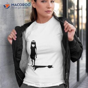 black cat shadow emily the strange shirt tshirt 3