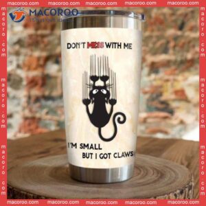 black cat stainless steel tumbler 1 1