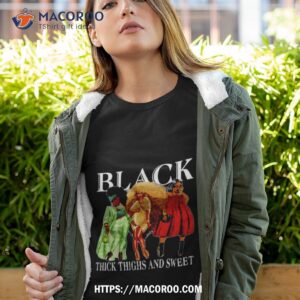 Black Girl Thick Thighs And Sweeshirt