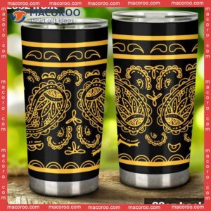 Black Gold Stainless Steel Tumbler