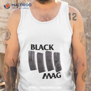 black mag shirt tank top