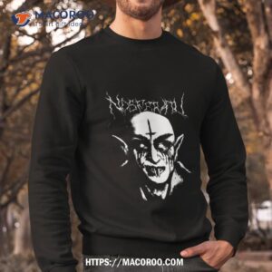 black metal nosferatu shirt sweatshirt