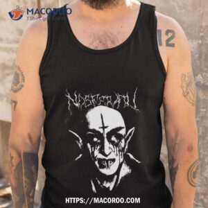 black metal nosferatu shirt tank top