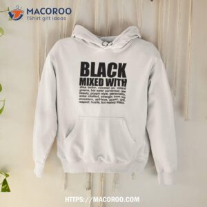 Black Mixed With Shirt