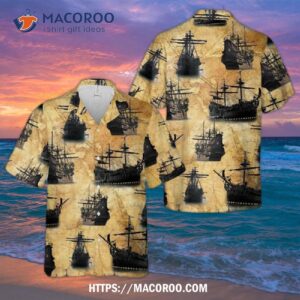 Black Pearl Hawaiian Shirt