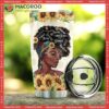 Black Women Stainless Steel Tumbler