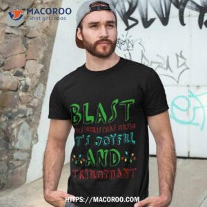 Blast This Christmas Music! Shirt, The Grinch 2023
