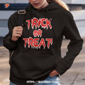 blood trick or treat halloween shirt hoodie 3