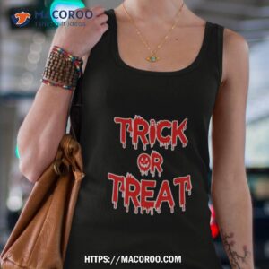 Blood Trick Or Treat Halloween Shirt