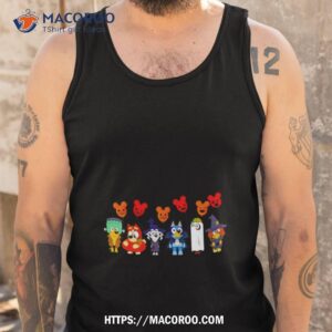 bluey halloween shirt tank top